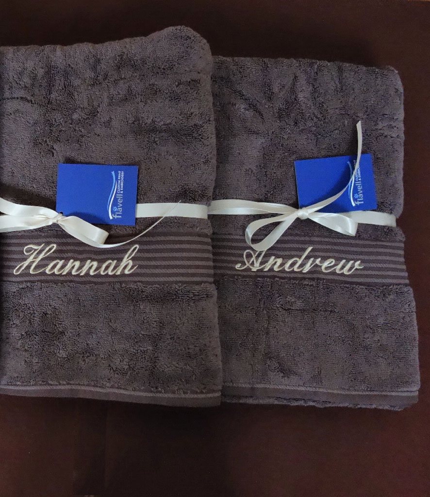 Personalised Name towels